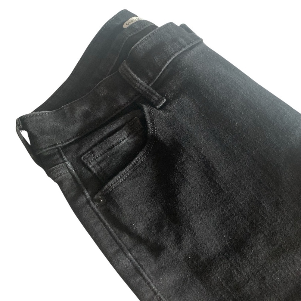 Old Navy Jeans Rockstar High-rise Super Skinny Built in Warm Back2School BLK 10 - Picture 3 of 14